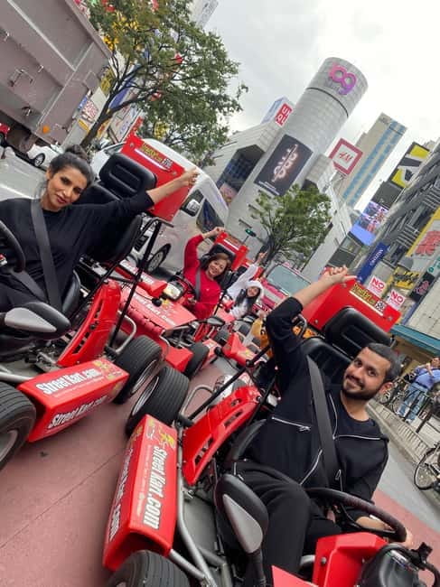 Shibuya: Tokyo Street Go-Kart Tour by Shibuya Annex - The briefing, kart, and costume choice