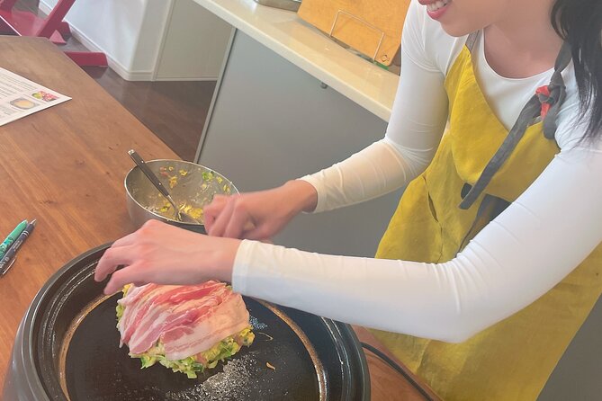 Small-Group Osaka-Style Okonomiyaki Cooking Class - A home kitchen instead of a cooking school