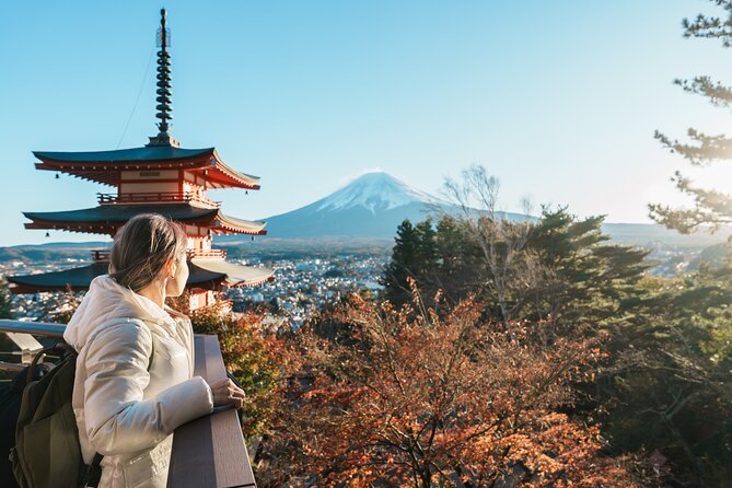 Small Group Tour Mount Fuji and Lake Kawaguchi from Tokyo - Oishi Park beside Lake Kawaguchi