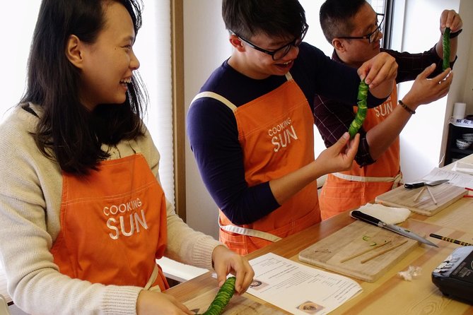 Small-Group Wagyu Beef and 7 Japanese Dishes Tokyo Cooking Class - Preparing seven Japanese dishes in three hours