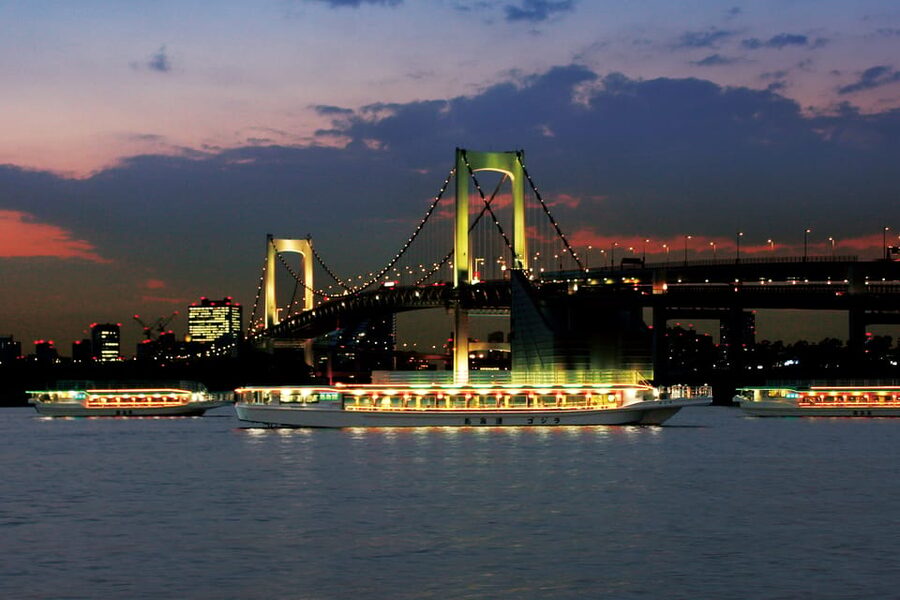 Sumida River: Japanese Traditional Yakatabune Dinner Cruise - From Asakusa to Tokyo Bay by Yakatabune
