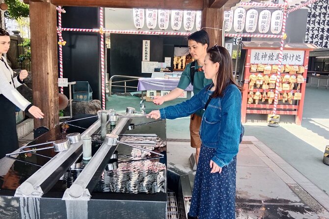 Sumida Riverside Walk:Garden＆Temple Ritual(4 Meeting Points) - Walking beside the Sumida River