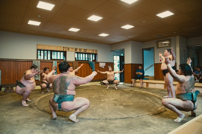 Sumo Wrestlers Morning Practice Tour – Tokyo Sumida District - What the $83.23 price gets you