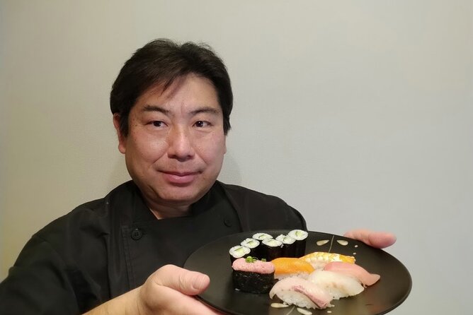 Sushi Making Class - Starting with rice and daily-selected ingredients