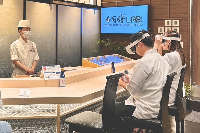 Sushi-Making in Nakameguro, Tokyo with a Professional Chef - The VR fishing opening adds context without a long lecture