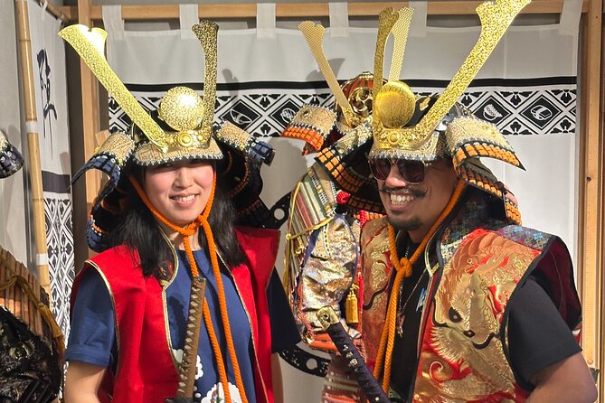 Sushi Making with Interactive Samurai Experience at JIN-ASAKUSA - The sword show and food quiz battle