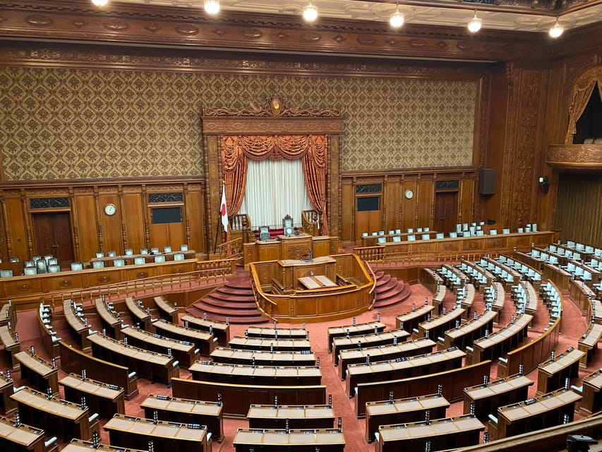 Tameike: Exploring the Heart of Japanese Politics Tour - Inside the National Diet Building