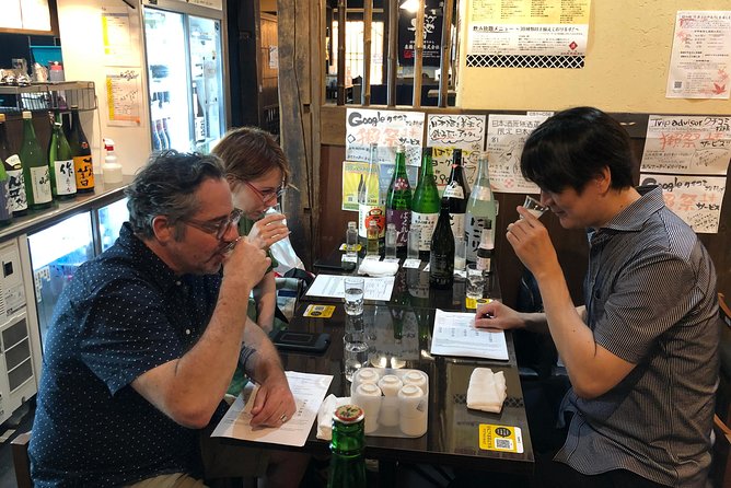 Tasting All Types of Sake with Sommelier - Meeting near Shinjuku San-chome at 4:00 p.m.