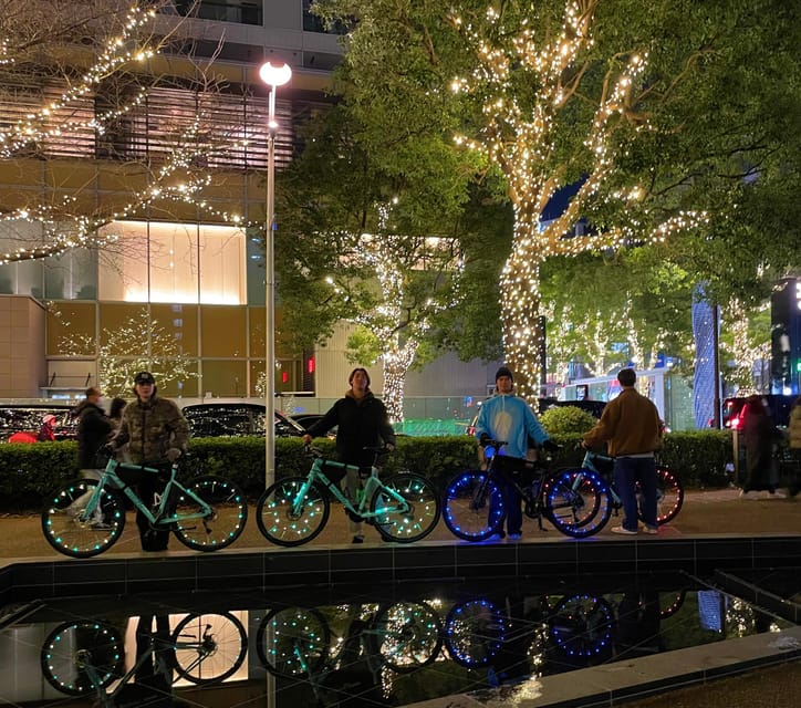 Tokyo: 2-Hour Night Bike Tour of the City's Hidden Gems - Roppongi after dark