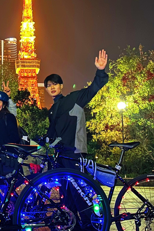 Tokyo: 2-Hour Night Bike Tour of the City's Hidden Gems - The guide can shape the evening