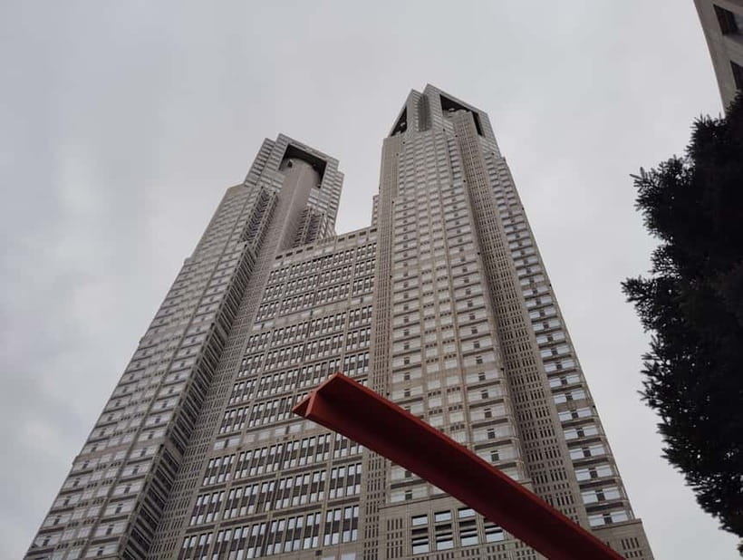 Tokyo: 3 Towers Tour – A Sky-High View of the City - Tokyo Tower, the city’s familiar orange landmark