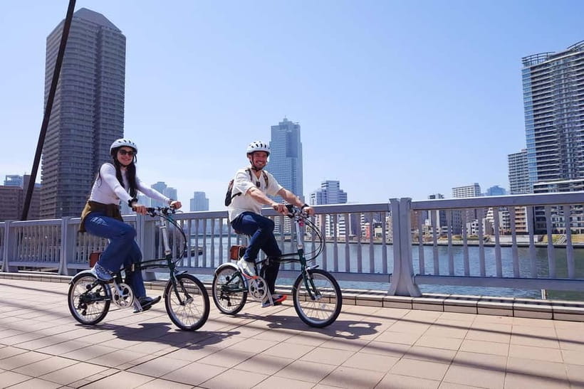 Tokyo: 3h Private E-bike Tours, Starting at Your Hotel