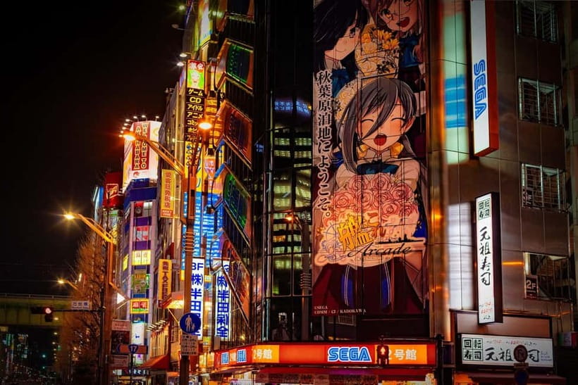 Tokyo: Akihabara, Shibuya, Karaoke & City Lights Night Tour - Shibuya Crossing and Tokyo’s moving crowd