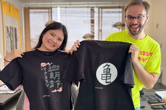 Tokyo Asakusa：Calligraphy & Make T-shirt Activity - Key Points