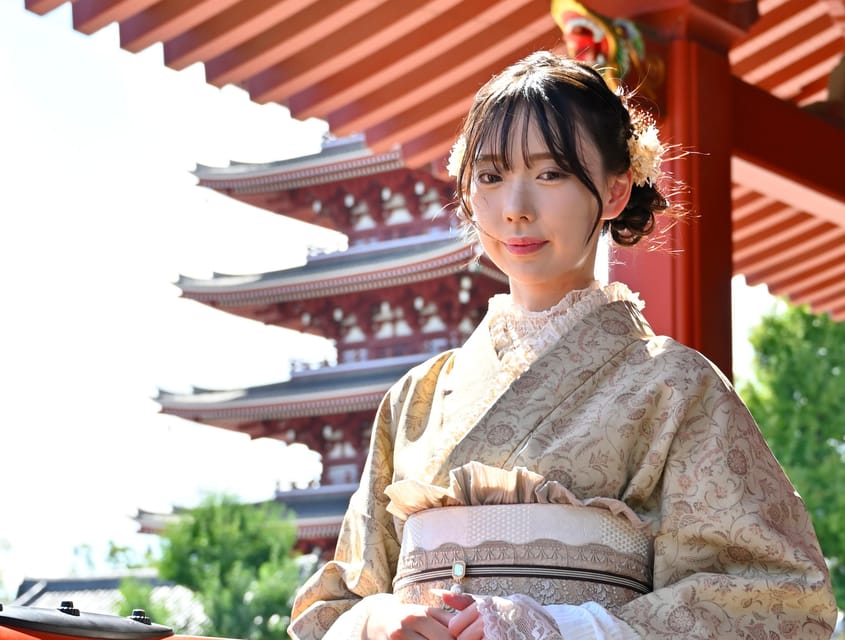 Tokyo: Asakusa Kimono Dressing and Matcha Experience - Starting near Kaminarimon Gate