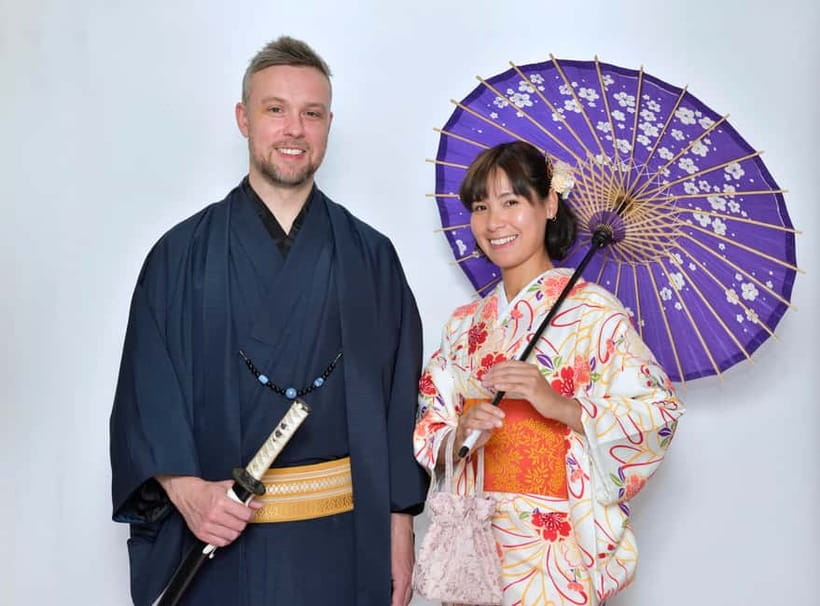 Tokyo: Asakusa Kimono Dressing and Matcha Experience - Hair, sandals, and the final details