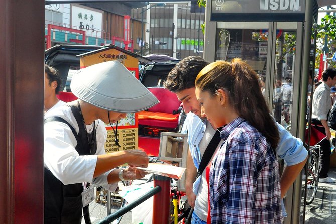 Tokyo Asakusa Rickshaw Tour - Sensoji, Asakusa Shrine, and the busy temple approach