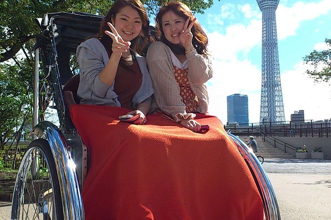 Tokyo Asakusa Rickshaw Tour - Ushijima Shrine and the Lucky Fortune Cow