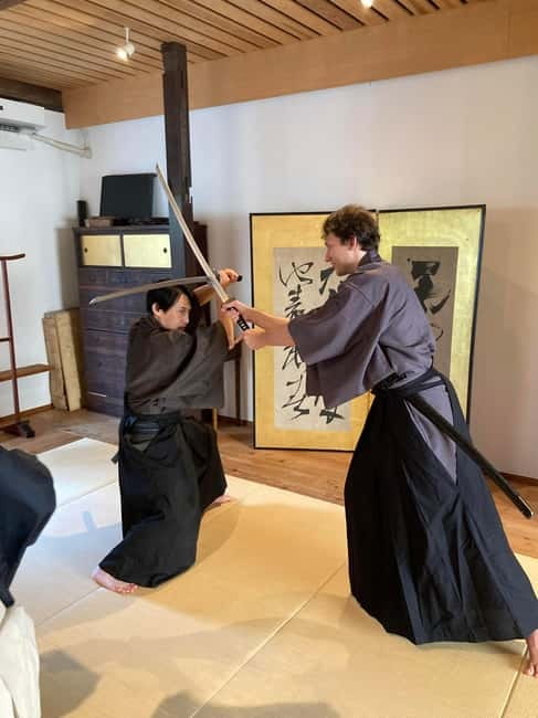 Tokyo Asakusa : Samurai School, Become a Samurai Warrior - Filming your choreographed battle scene