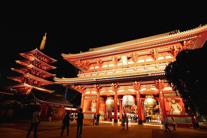 Tokyo Asakusa Sensoji Temple Night Walking Tour - Key points about this Asakusa night walk