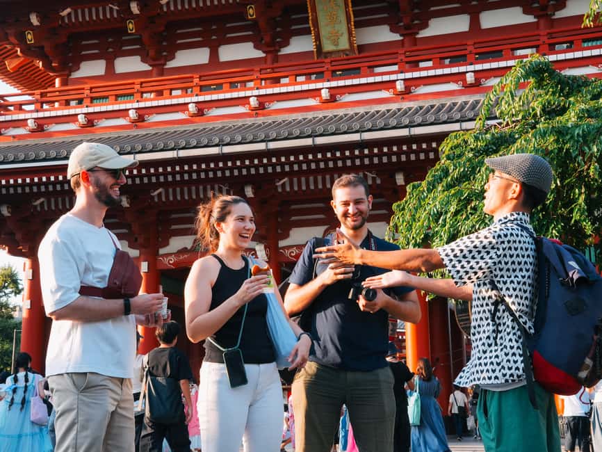Tokyo: Asakusa & Tokyo’s Oldest Temple Senso-ji Walking Tour - Meeting at Kaminarimon Police Station