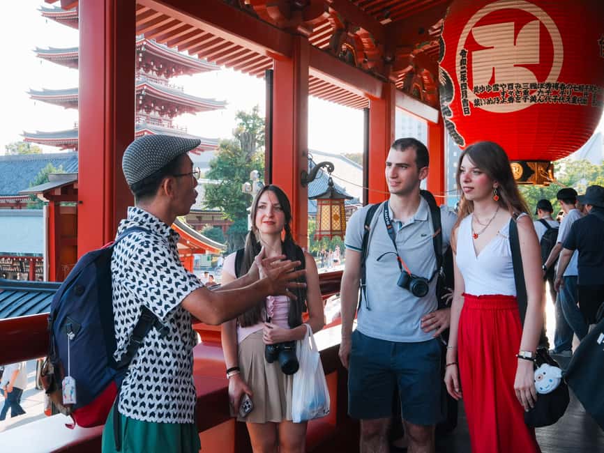 Tokyo: Asakusa & Tokyo’s Oldest Temple Senso-ji Walking Tour - Nakamise Street: snacks, souvenirs, and old Tokyo atmosphere