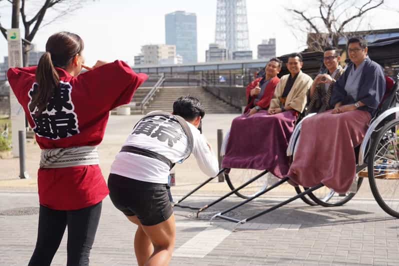 Tokyo: Asakusa tour by rickshaw - Photo Stops With the Rickshaw