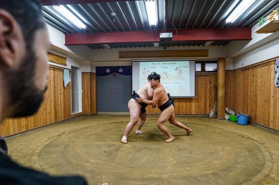 Tokyo: Authentic Sumo Wrestling Experience with Lunch - Practical details that can make the morning easier