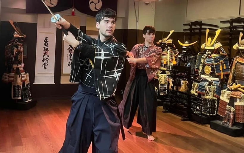 Tokyo: Best Samurai Experience - The music-backed finale and camera time