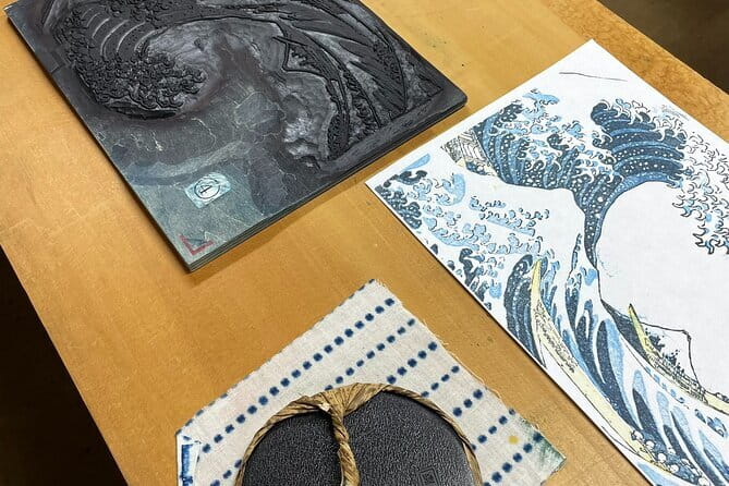 Tokyo: Calligraphy Workshop & Original T-Shirt Creation - Brush practice before the final design