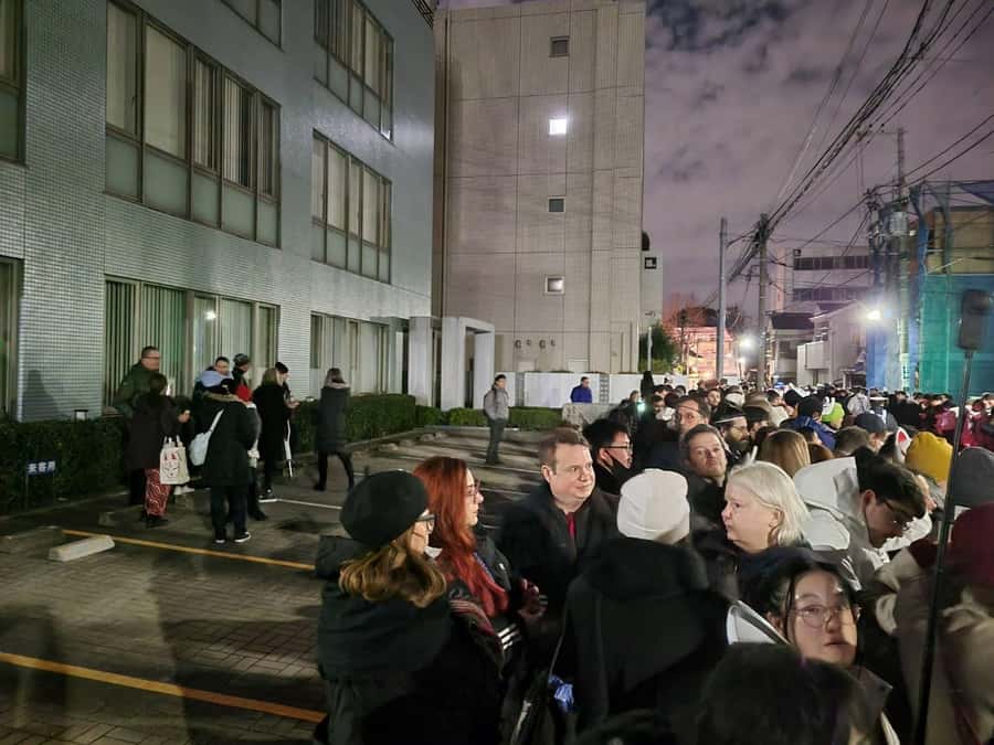 Tokyo:Celebrate Unique Japanese New Year Tradition Festivity - Otonashi Water Park in the winter dark