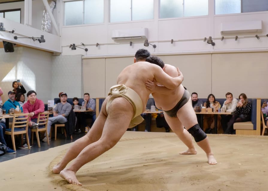 Tokyo: Challenge Sumo Wrestlers and Enjoy Meal - Key points to know before booking