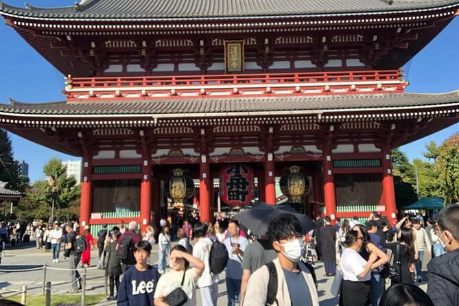 Tokyo Cherry Blossom Half Day Walking Tour with a Local Guide - Sumida Park: snacks, river views, and Tokyo Skytree