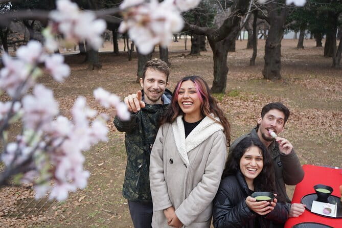 Tokyo Cherry Blossom Matcha Experience in Yoyogi Park (Shibuya) - Meeting at Harajuku Station
