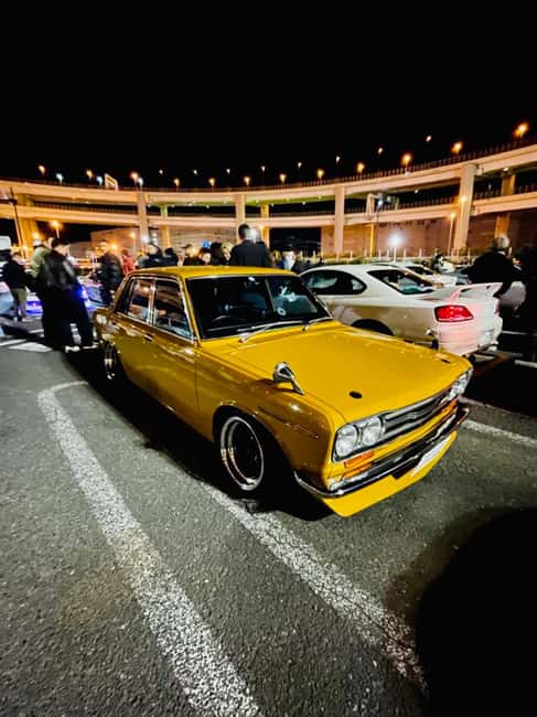 Tokyo: Daikoku Car Meet Experience on a JDM TUNED SPORTS CAR - Wangan tunnels and the Rainbow Bridge run