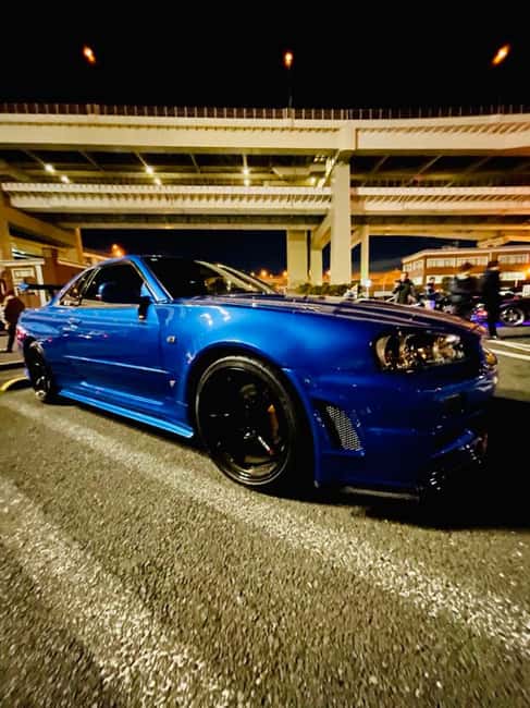 Tokyo: Daikoku Car Meet Experience on a JDM TUNED SPORTS CAR - Arriving at the Daikoku car meet