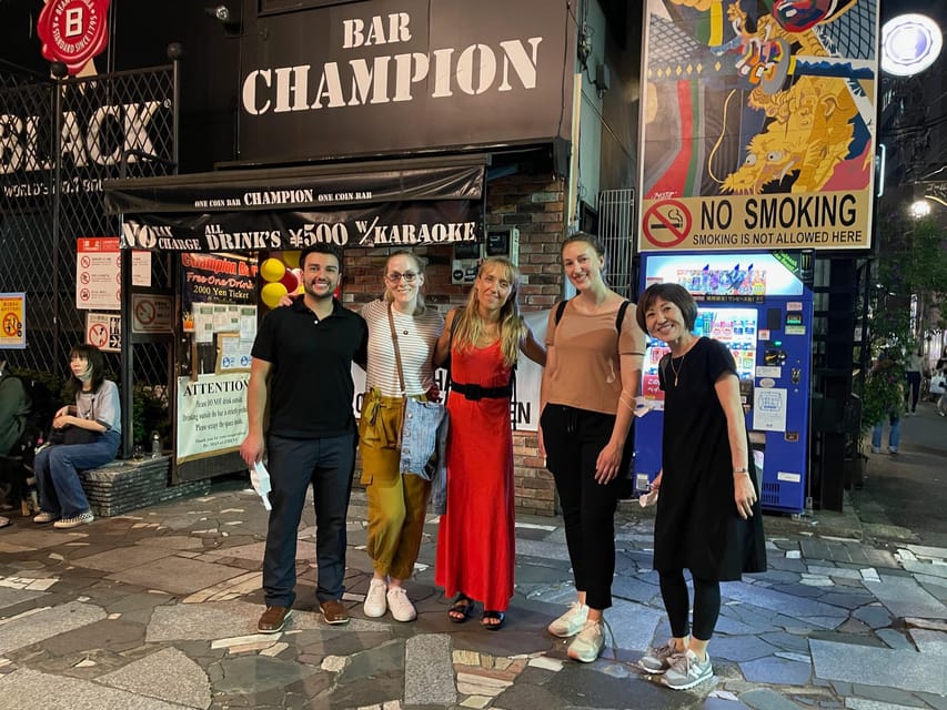 Tokyo: Dark Side of Tokyo Shinjuku Red Light Walking Tour - Golden Gai: tiny bars and a very particular atmosphere