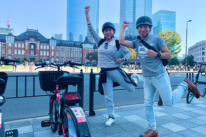 Tokyo Deep Inside Cycle Tour~3 Hours E Bike Tour around Tokyo - Kanda Bridge and the remains of Edo