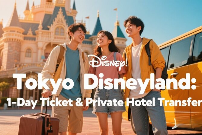 Tokyo Disneyland: 1-Day Ticket & Private Hotel Transfer - Key points to know before booking