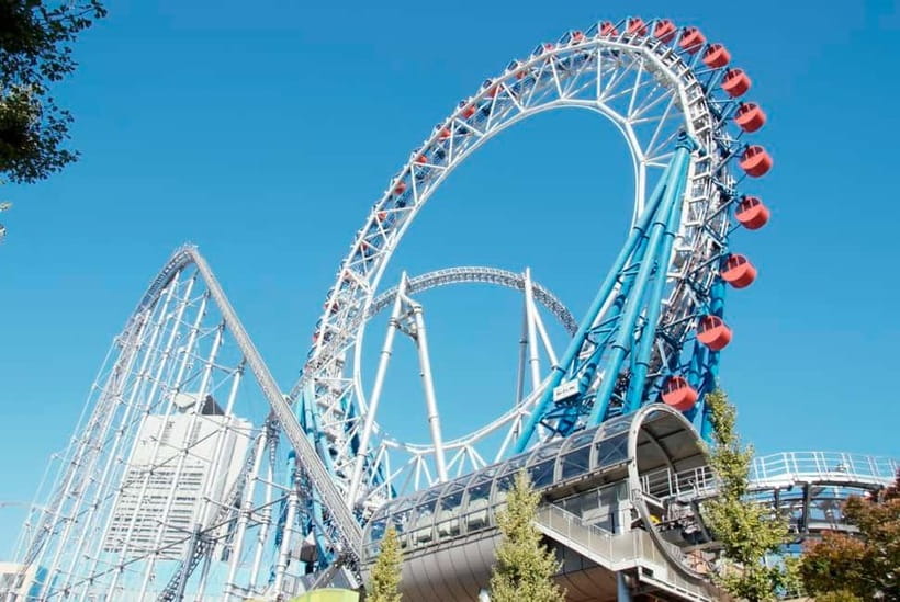 Tokyo Dome City Attractions 5-Ride Ticket - Five rides in the middle of Tokyo