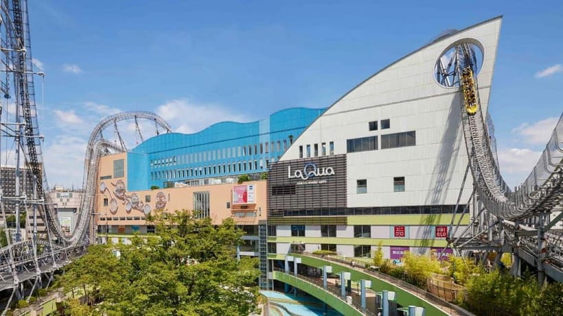 Tokyo Dome City Attractions 5-Ride Ticket - Family rides and easygoing choices