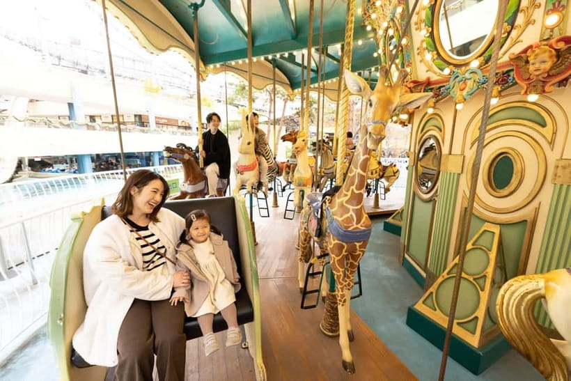 Tokyo Dome City Attractions 5-Ride Ticket - What $24 gets you
