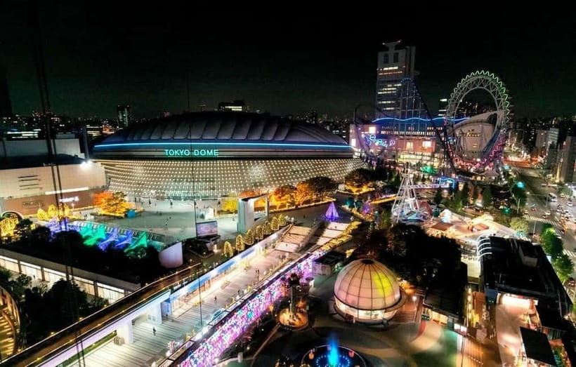 Tokyo Dome City Attractions 5-Ride Ticket - Getting there and using the ticket