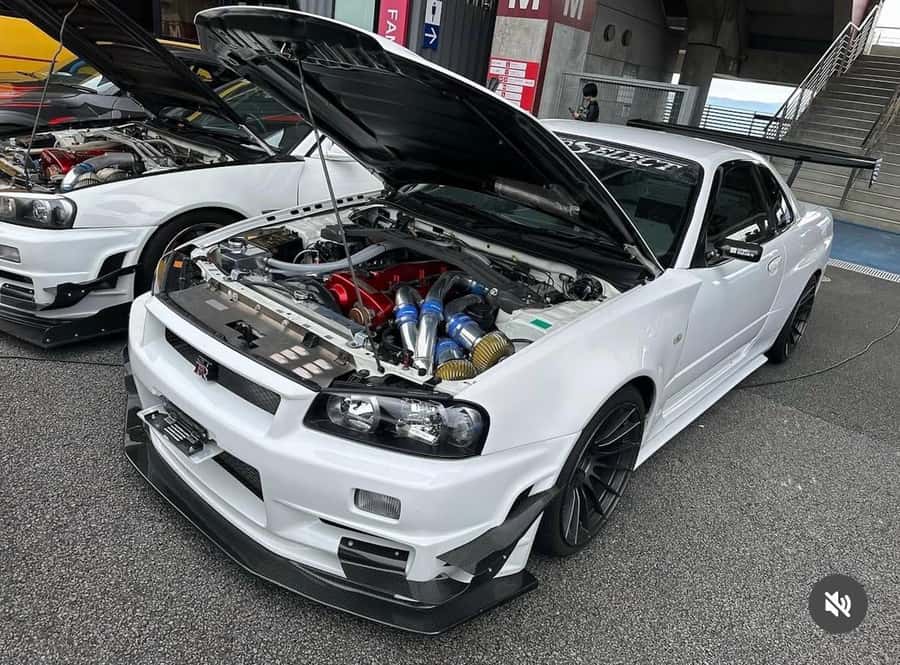 Tokyo Drift 3.8 V6 Fast & Furious Experience ( Kaila Yu-SP ) - Daikoku Parking Area and the car-meet atmosphere