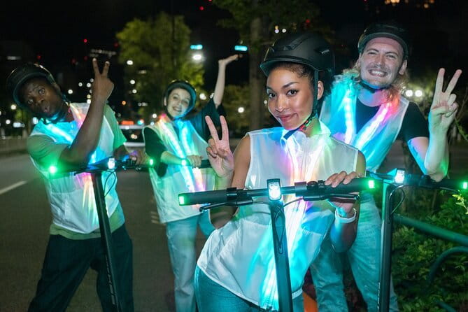 Tokyo: E-scooter Experience & Tokyo Tower night Tour - Key points at a glance