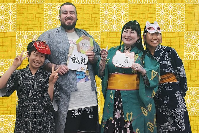 Tokyo Family Culture Workshop: Calligraphy, Origami &Yukata Photo - What the price includes at $32.52 per person