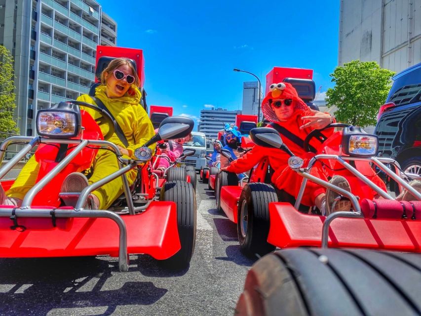 Tokyo: Flagship 2-Hour Street Go-Kart Tour by Street Kart - Costumes, helmets, goggles, and the first safety briefing