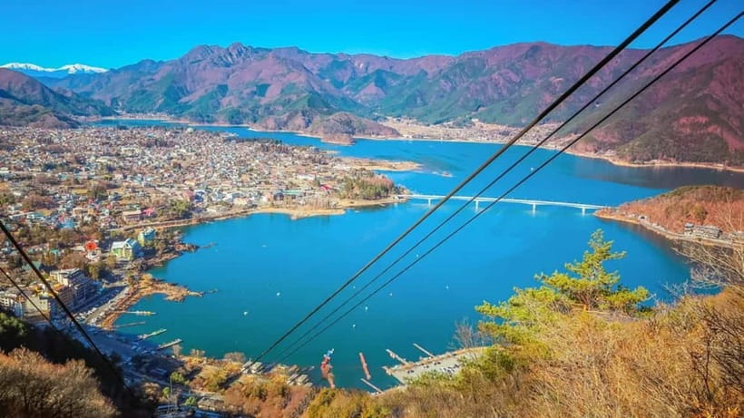 Tokyo:Fuji-Kawagu Cable Car (Ticket Inc.) Shinkurayama&Panos - Oshino Hakkai and eight clear spring ponds