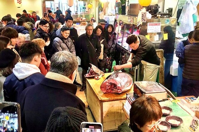 Tokyo Full Course Tour: Explore 10 Must-See Sights & Hidden Gems - Tsukiji Hongwanji and the fish market