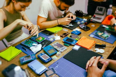Tokyo: Gameboy Mod Workshop at Akihabara - Starting with Game Boy history and old hardware